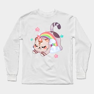 Cat unicorn Long Sleeve T-Shirt